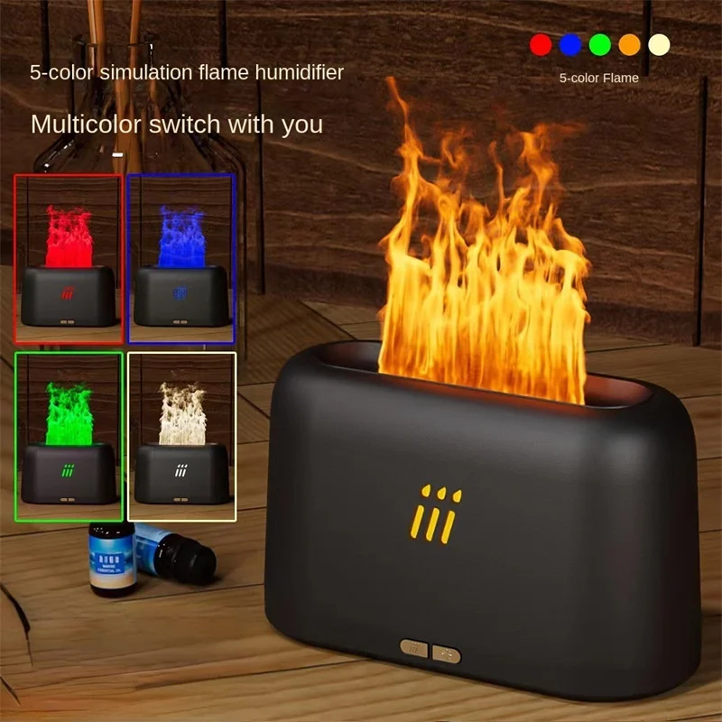 Flame Aroma Diffuser Air Humidifier Ultrasonic Cool - Image 3