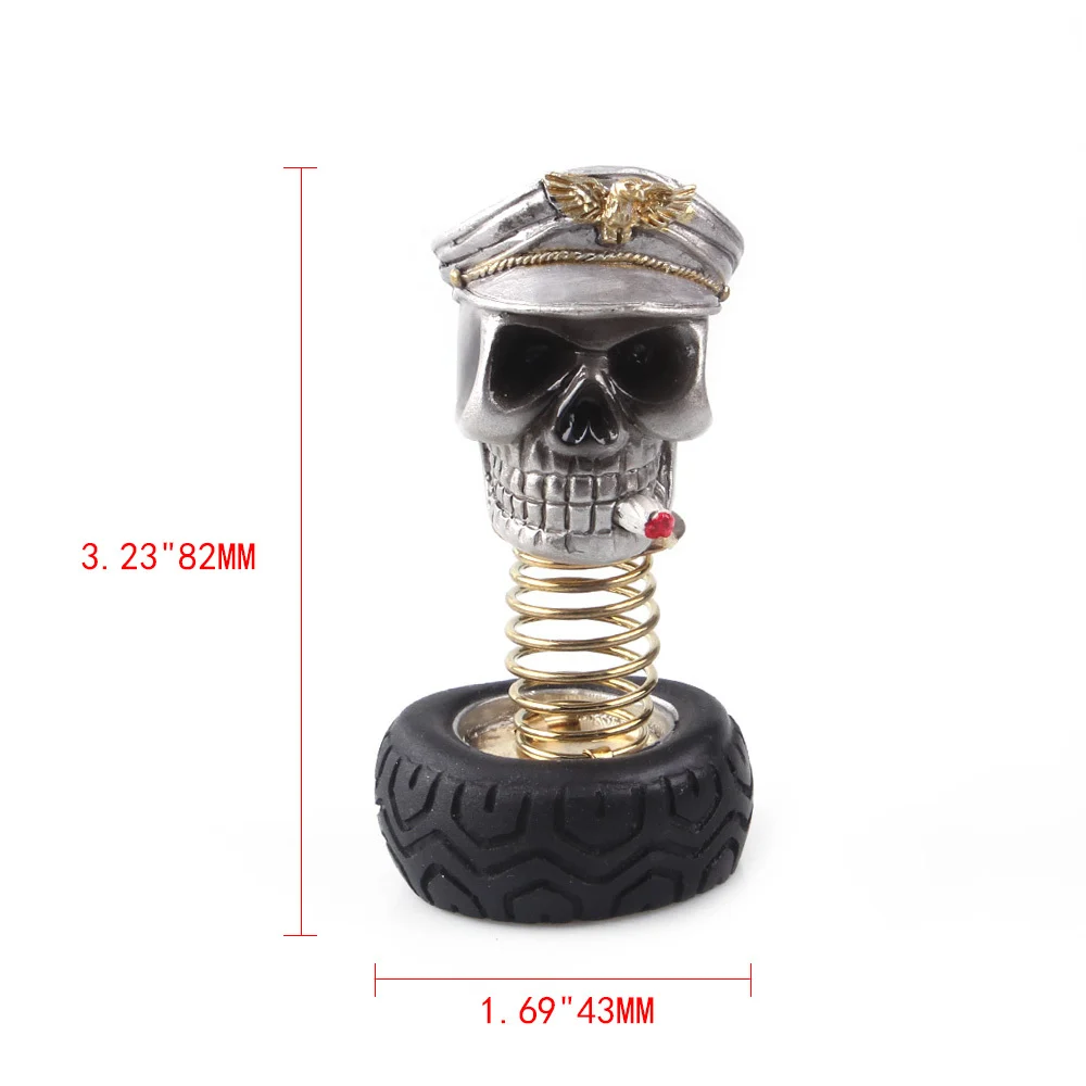 Car Skull Personality Interior Decoration Halloween Day - Image 3