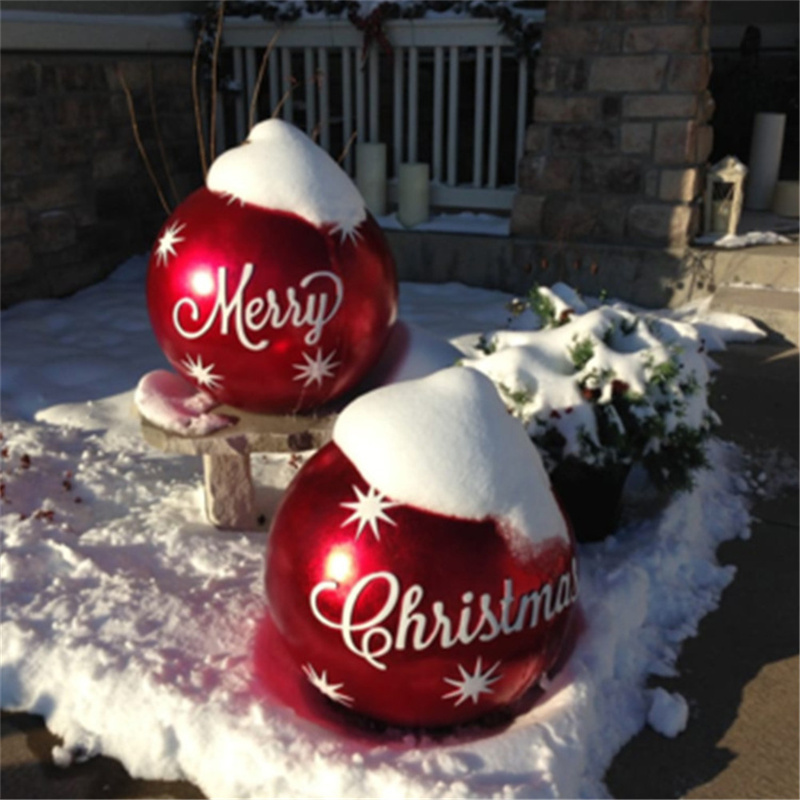 Christmas Ornament Ball Outdoor Pvc 60CM Inflatable - Image 4