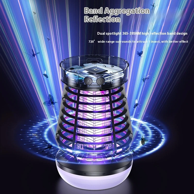 2in1 Mosquito Killer Lamp Electric Fly Catcher USB - Image 4