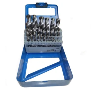 19 25-piece Set of Twist Drill Bits for Wood Board Thin