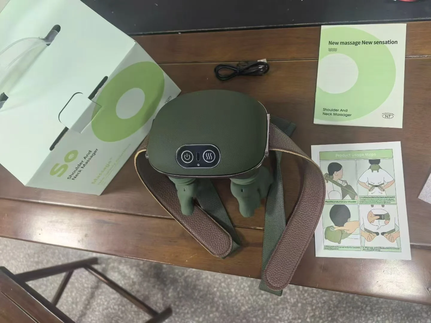 Electric Neck and Shoulder Muscle Massager Wireless - Image 7