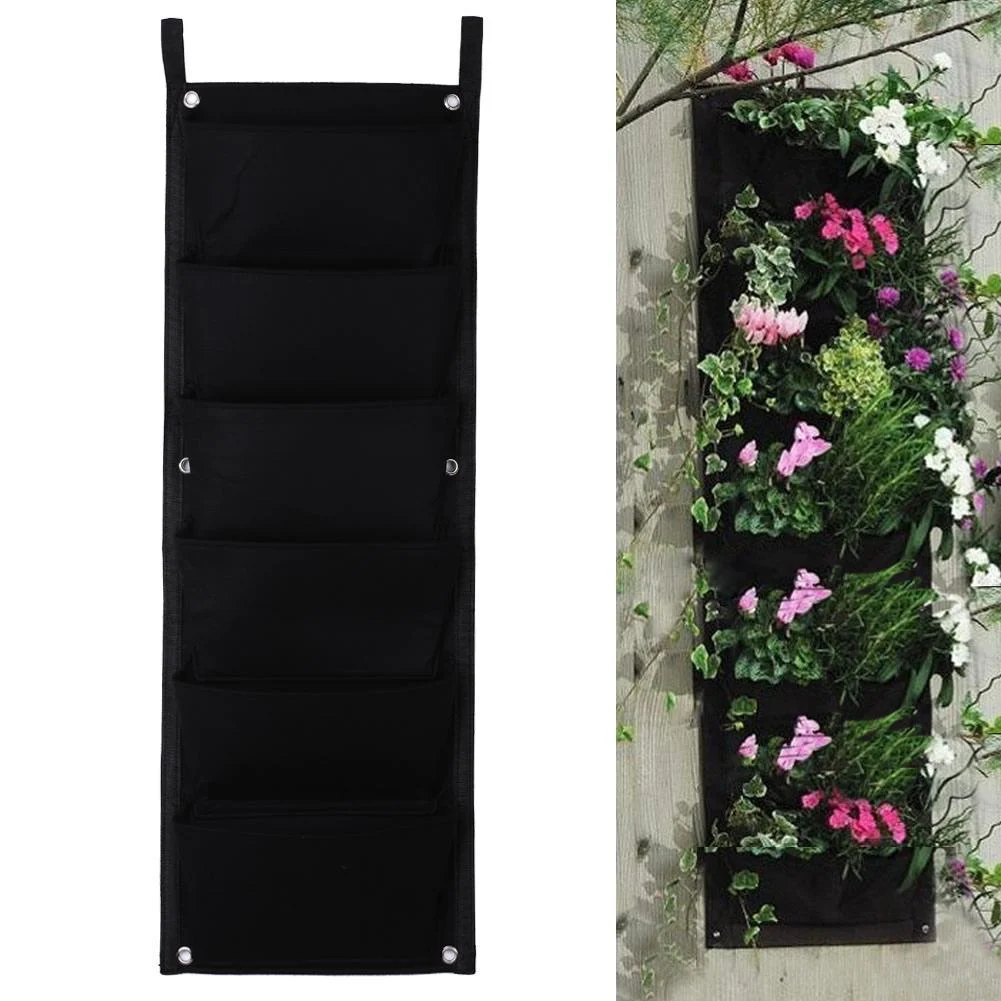 Wall Garden Hanging Planting Bags Vertical Outdoor - Image 6