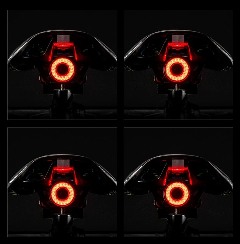 Bicycle Smart Auto Brake Sensing Light IPx6 Waterproof - Image 2