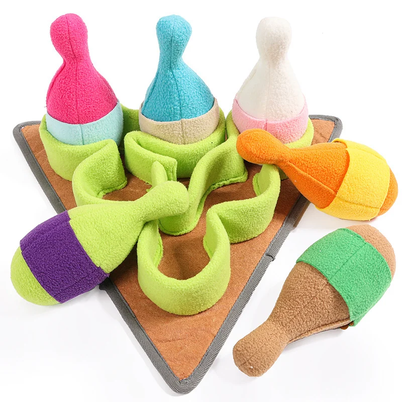 Pet Puzzle Play Tibetan Food Sports Training Bowling - Image 6