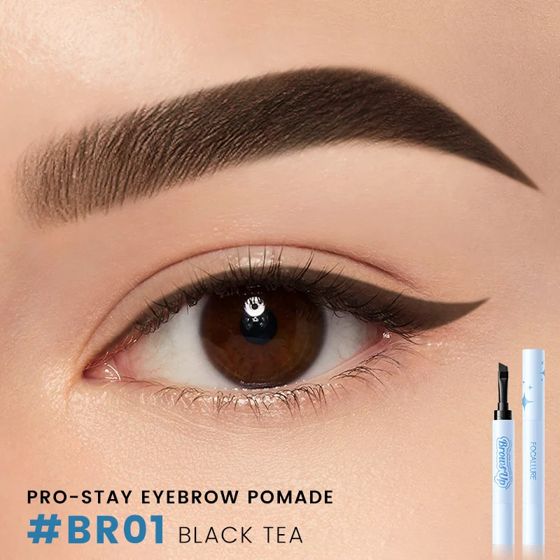 2 in 1 3D Eyebrow Gel Cream Eyeliner Pencil 3 Colors - Image 4