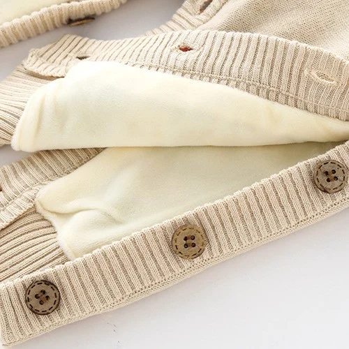 Newborn Baby Clothes Baby Crawling Clothes Thickening - Image 3