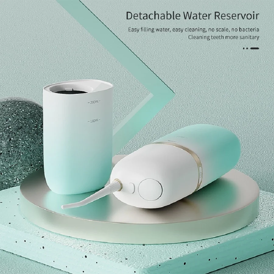 200ml Portable Flosser IPX7 Waterproof Electric Flosser - Image 6