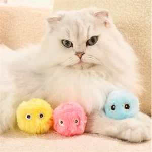 Kitty Calling Ball Toy Light-emitting Cat Teasing Ball