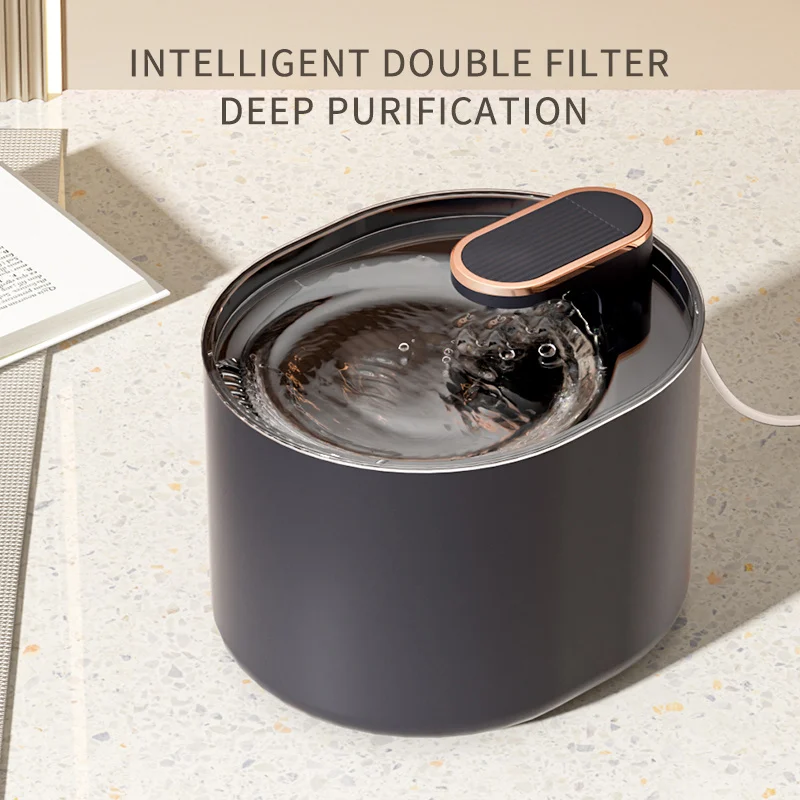 Automatic Pet Cat Water Fountain Mute Water Feeder Bowl - Image 2