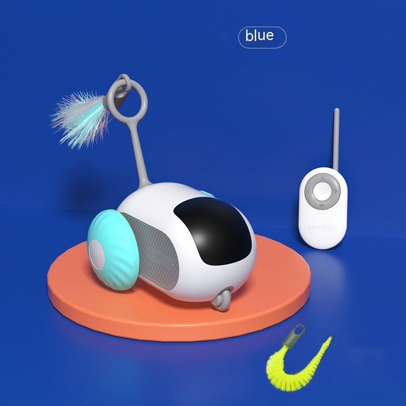 Interactive Remote Control Cat Toy Car – USB Rechargeable - Image 7