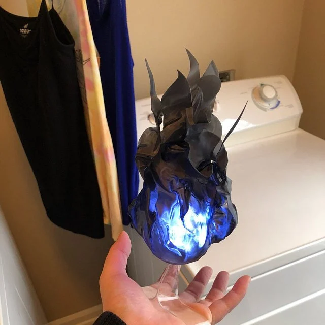 Halloween Floating Fireball Flame Ornaments Creative - Image 4