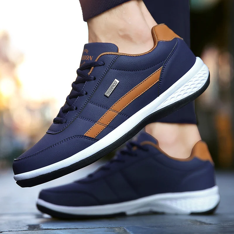 Casual Shoe Italian Breathable Leisure Male Sneakers