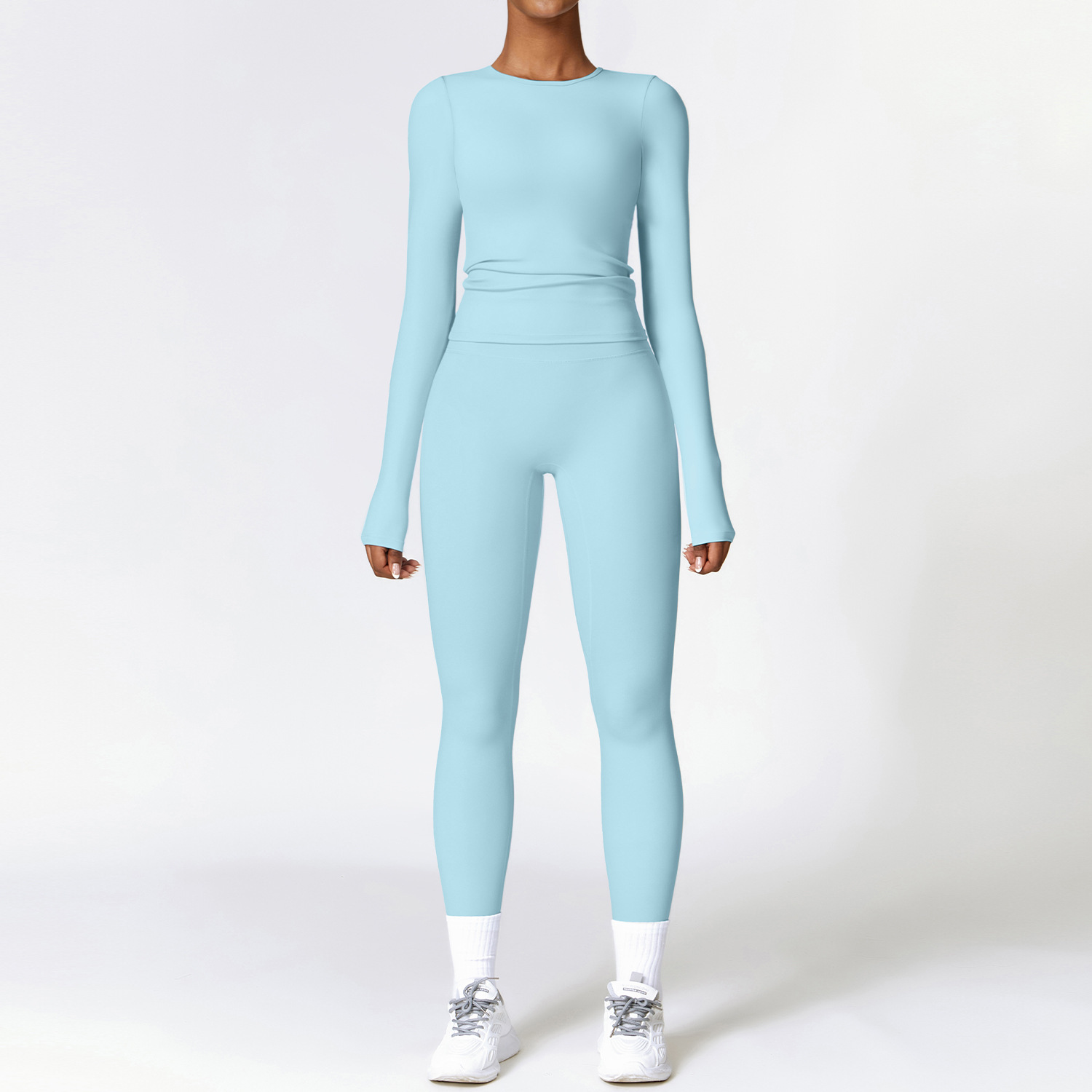 Tight-fitting Brushed Yoga Suit Quick-drying Fitness - Image 8