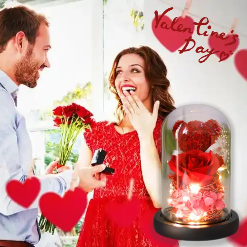 Valentine's Day Gift for Girlfriend Eternal Preserved