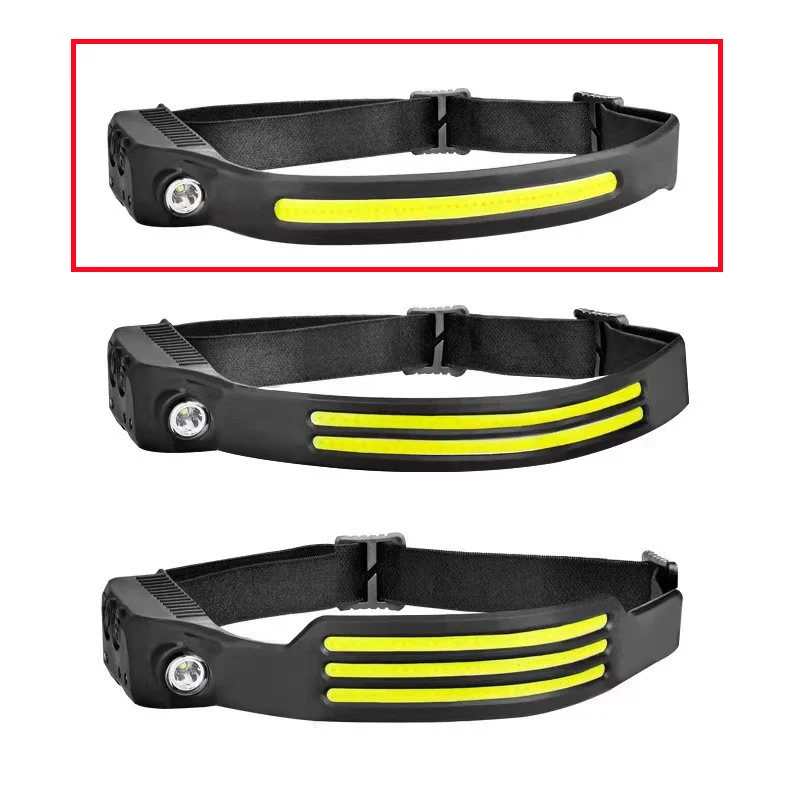 LED Induction Riding Headlamp Flashlight USB - Image 8