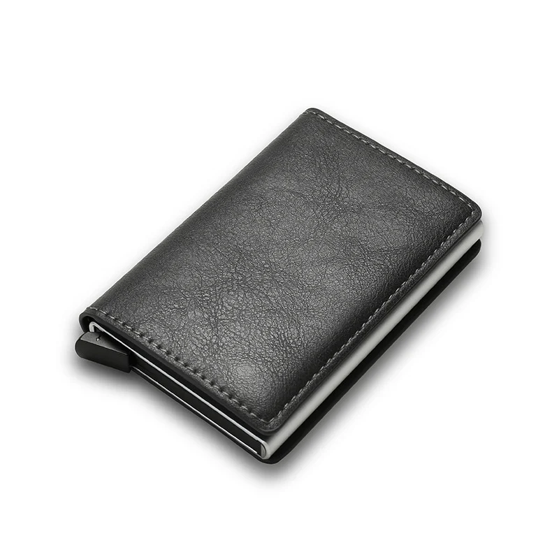 Credit Card Holder Smart Minimalist Wallet Pocket Men - Image 9