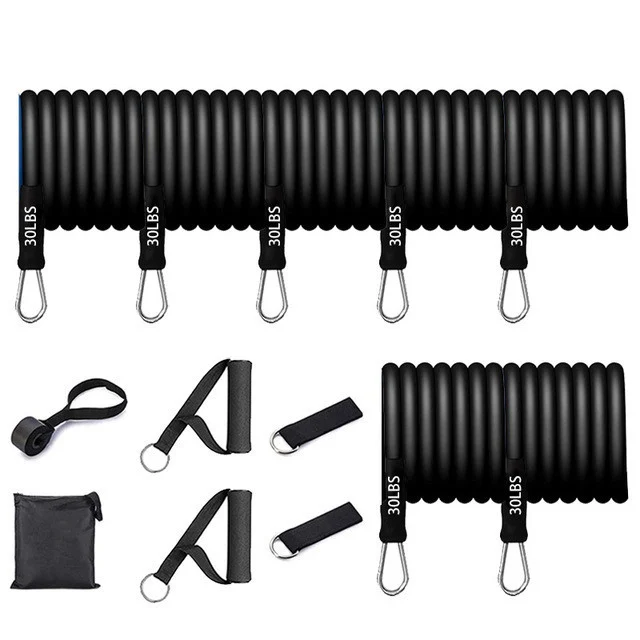 Resistance Bands Set 7 Piece Exercise Band Portable - Image 8
