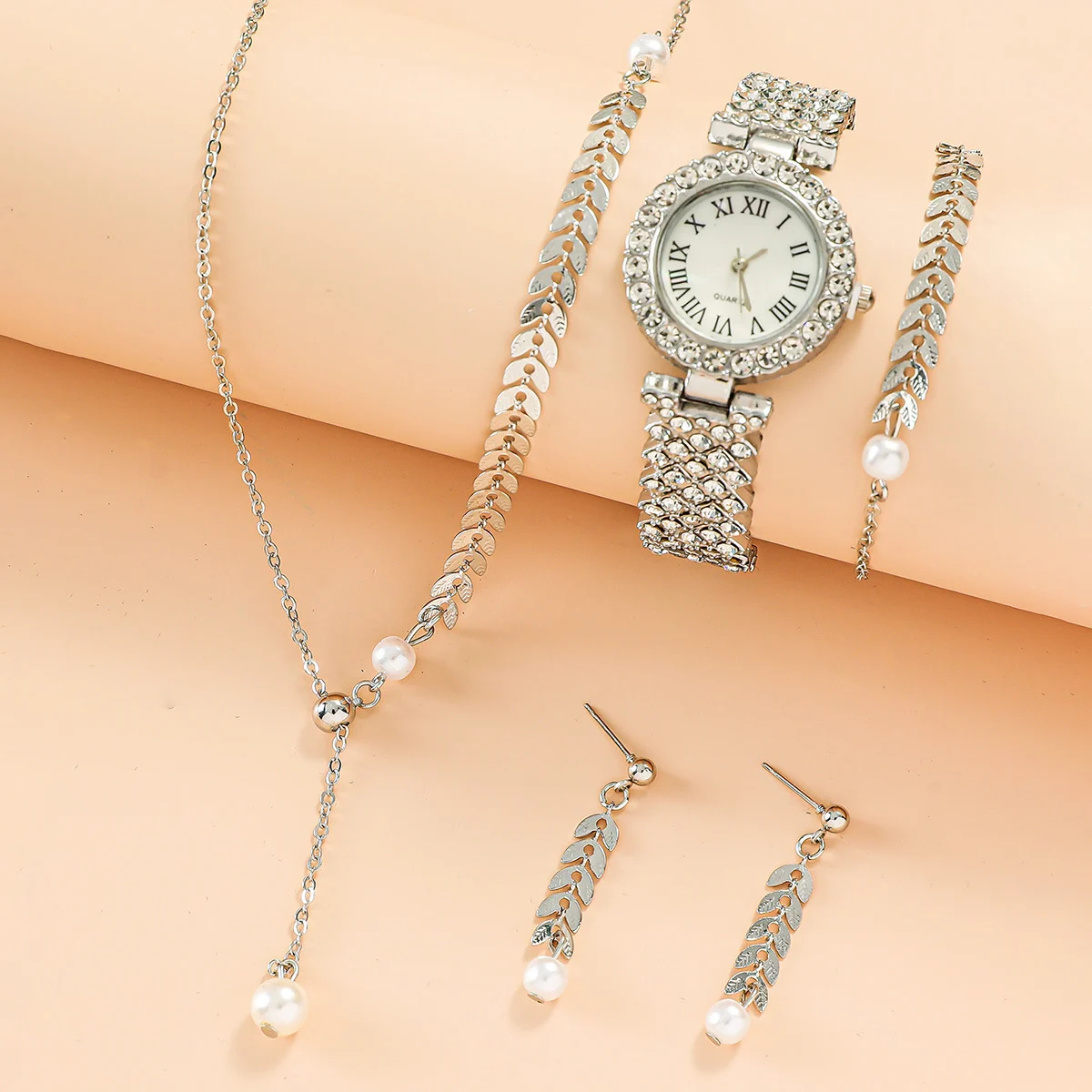 Diamond Women Watches Luxury Fashion Rhinestone Quartz - Image 4