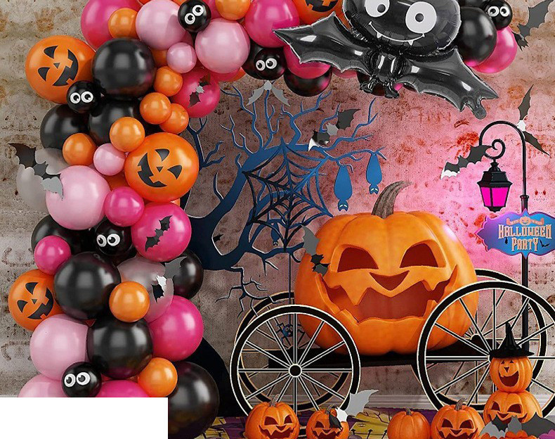 Halloween Party Decor Latex Balloons Set - Image 3