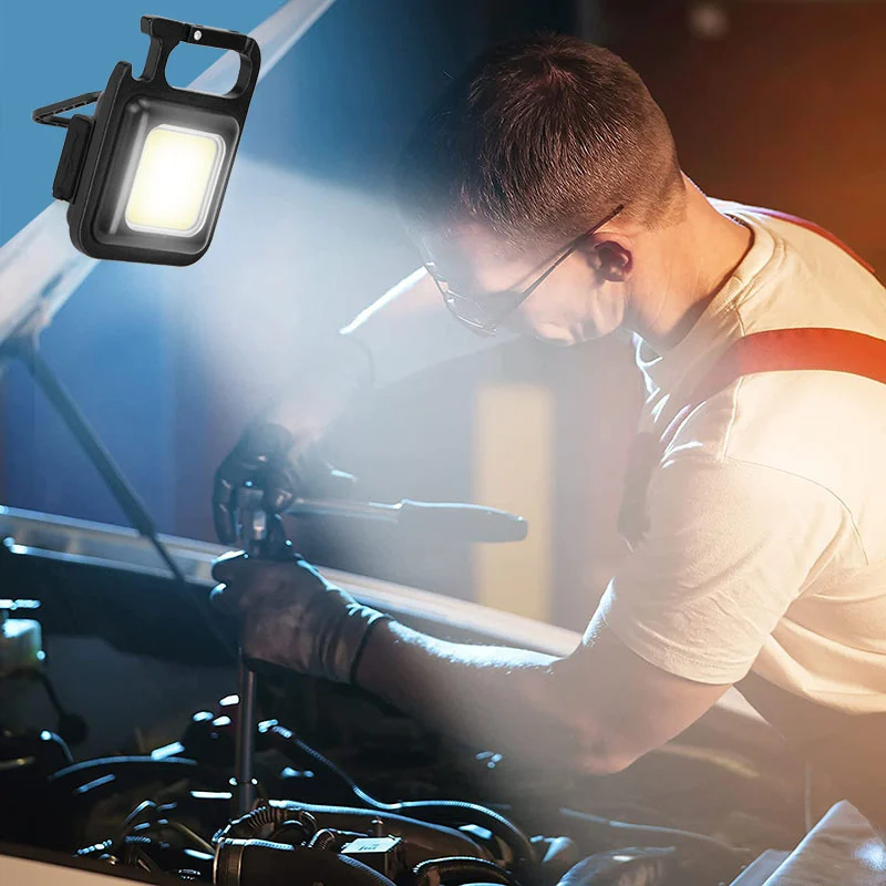 Outdoor USB Mini Alloy Keychain Light Home Emergency - Image 7