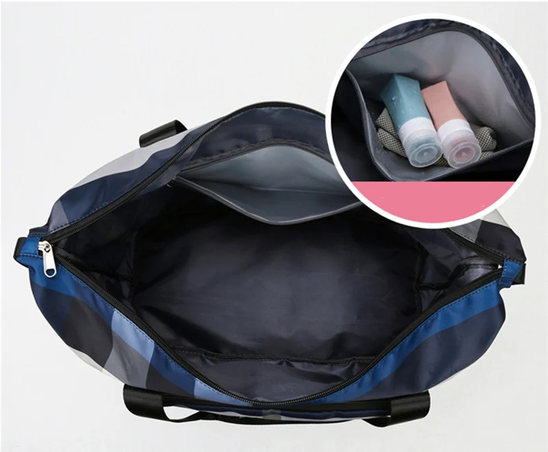 Foldable Travel Duffel Bag Fitness Gym Waterproof Dry - Image 8