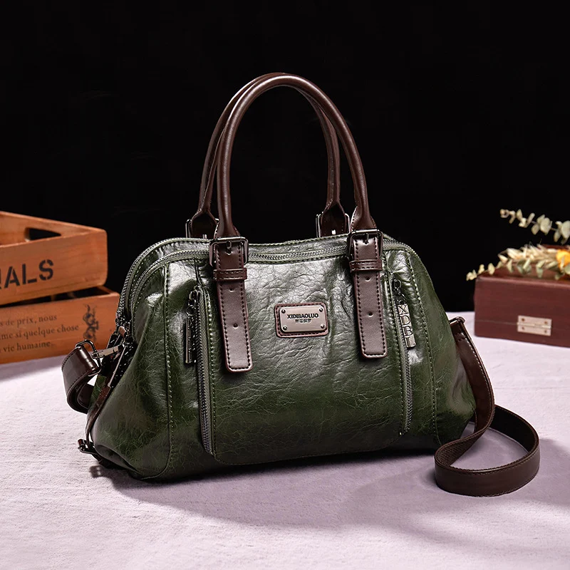 Bag Female Women's Genuine Leather Bags Handbags - Image 10