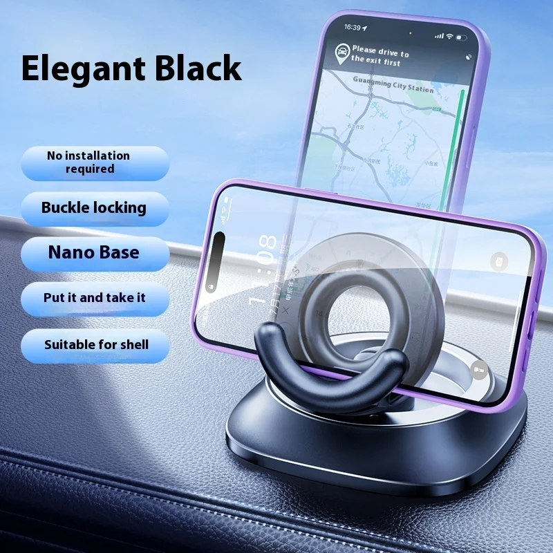 Magnetic Phone Holder with Vacuum Suction Foldable - Image 4