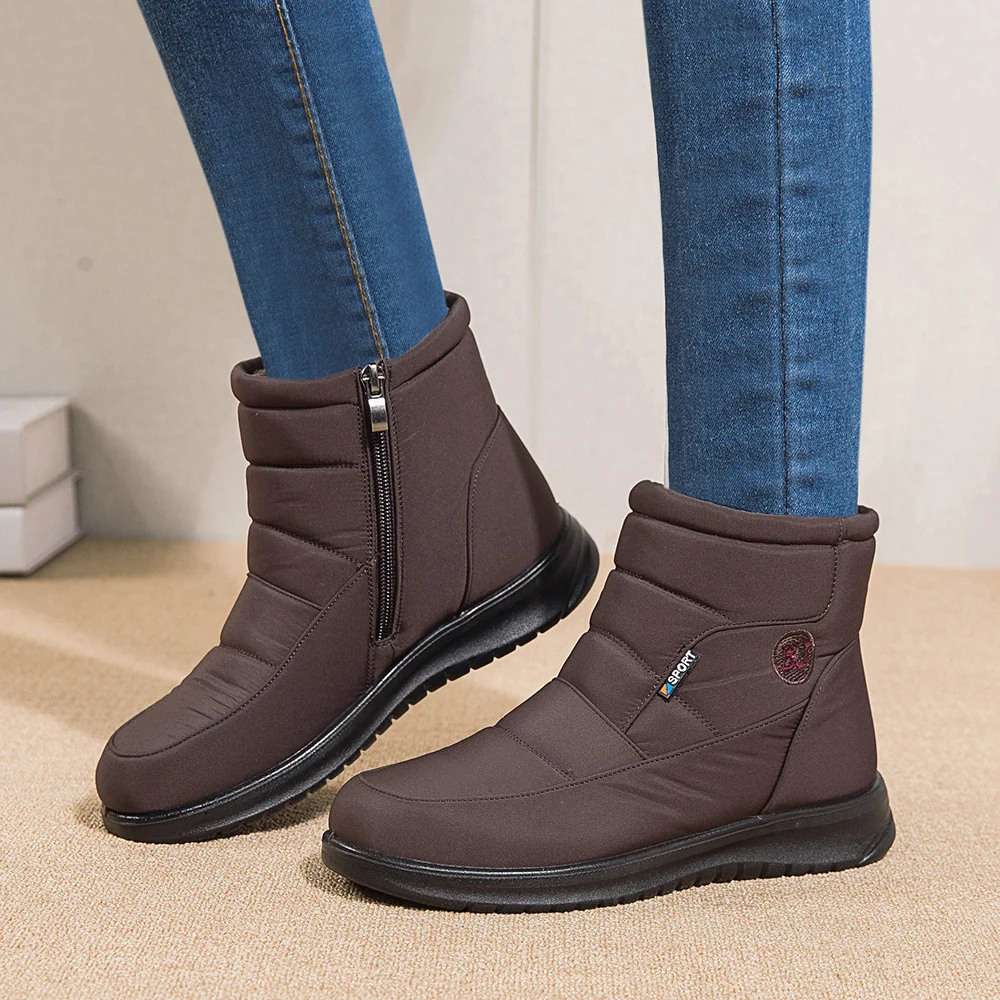 Ankle Boots for Women Non-slip Waterproof Snow Boots - Image 3