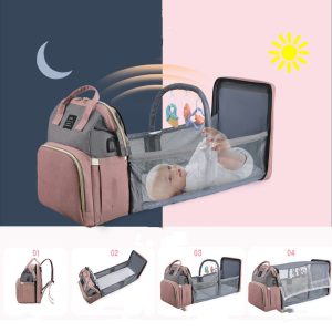 Mummy Baby Crib Backpack Large Capacity Out Milk
