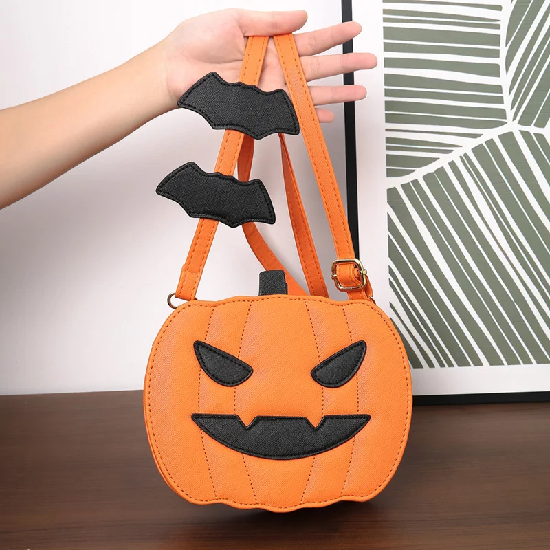 Halloween Bags Funny Pumpkin Cartoon Shoulder Crossbody - Image 7