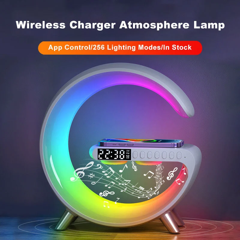 Intelligent G Shaped LED Lamp Bluetooth Speake Wireless - Image 4