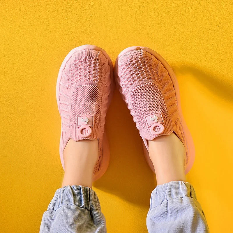 Children Loafers Autumn Mesh Casual Chunky Sneakers - Image 4