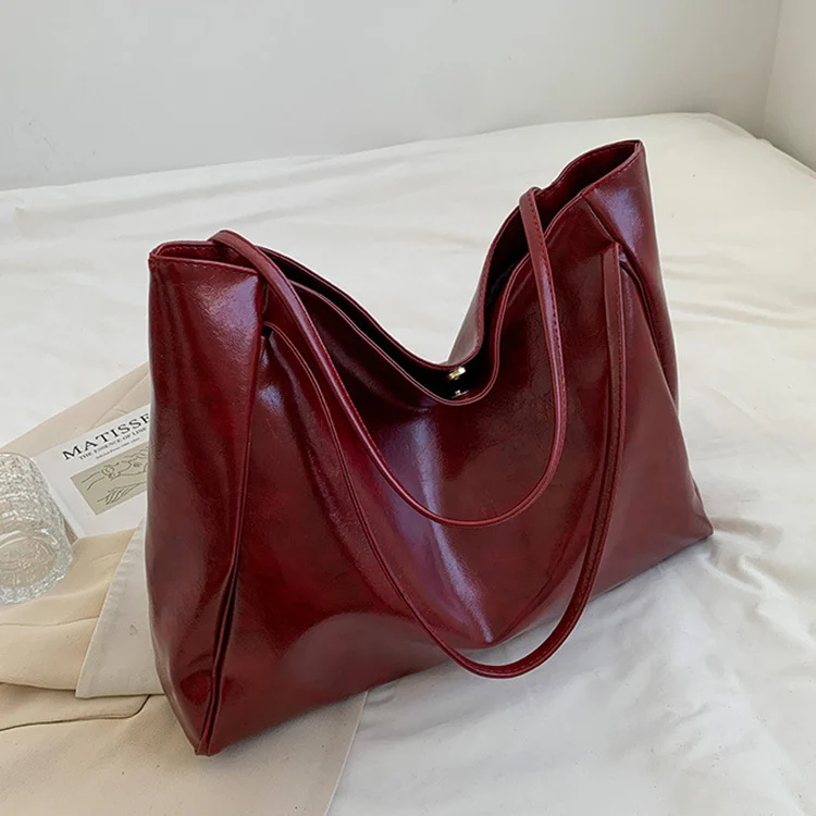 Vintage Shoulder Bags for Women Large Capacity Handbag - Image 9