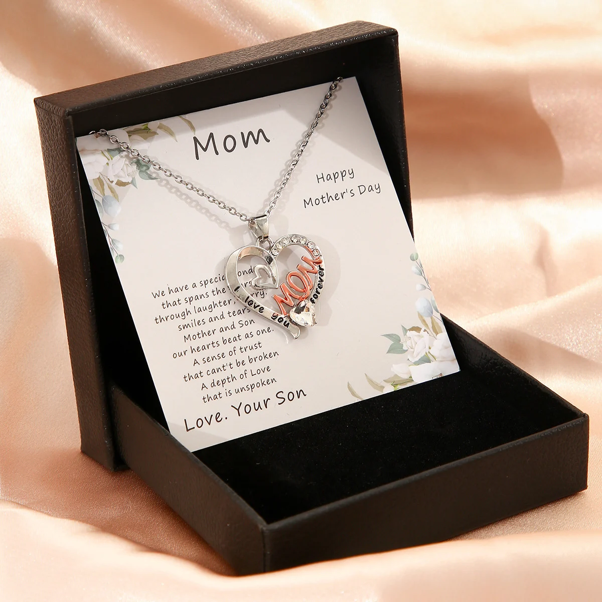 Mother's Day Necklace Gift Box Love Necklace for Women - Image 5
