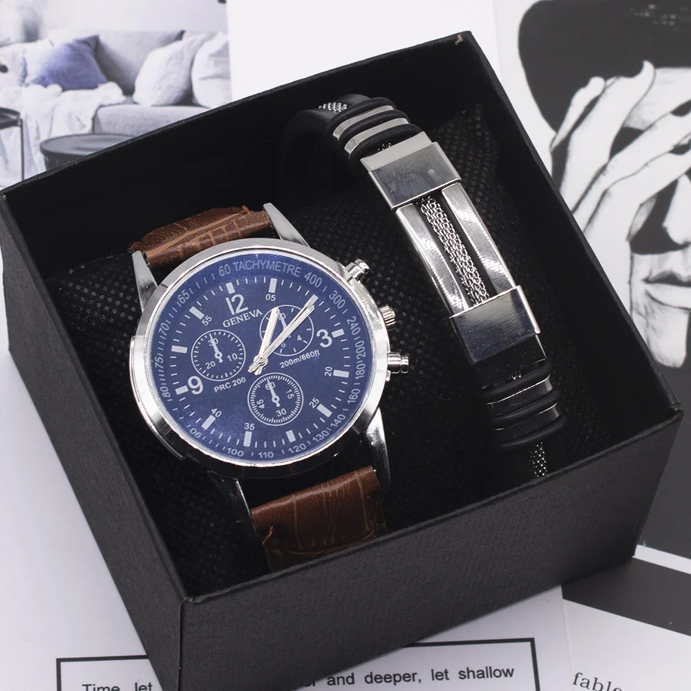 Blue Light Glass Wrist Watch Men Watches