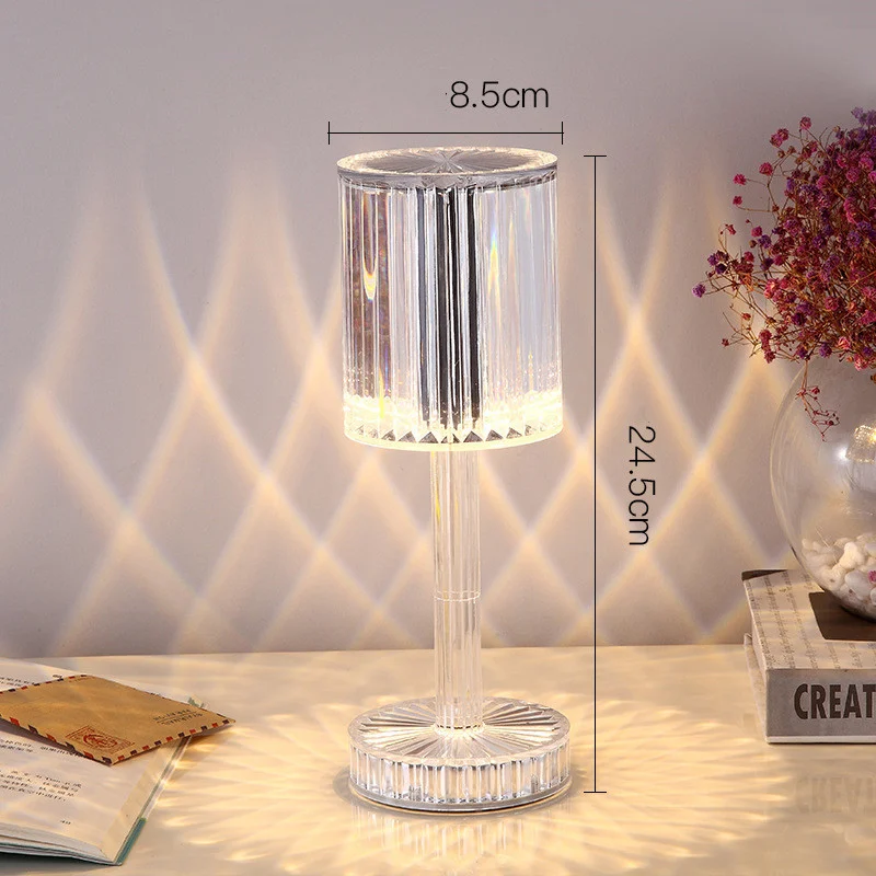 Crystal Table Lamp Hotel Decoration Diamond Romantic - Image 7