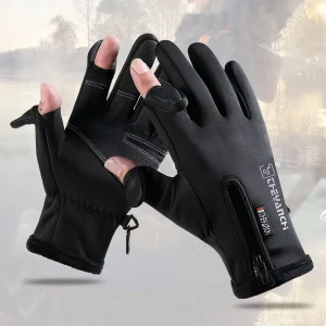 Opened-Finger Gloves Touchscreen Unisex Waterproof