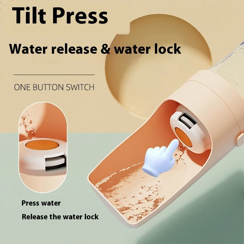 2 in 1 Travel Dog Water Bottle Pet Water Dispenser - Image 10