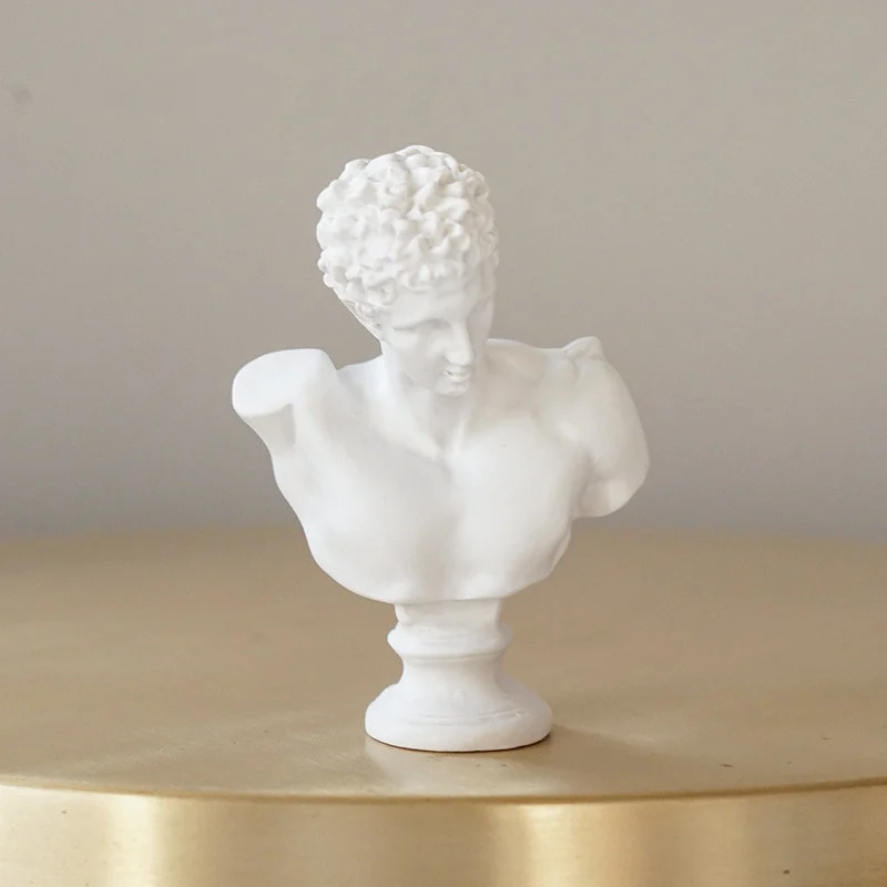 Mini Plaster Statue Decoration Sketch Resin Statue - Image 6