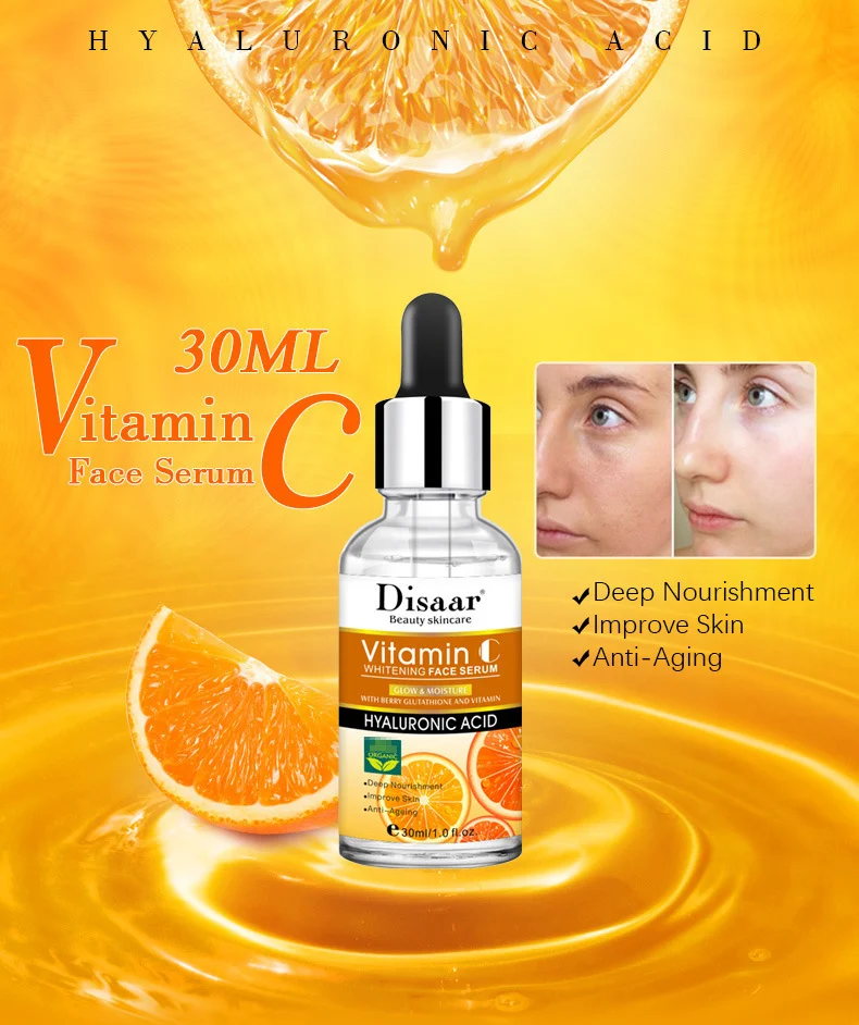 Hyaluronic Acid Vitamin C Face Serum Whitening - Image 5