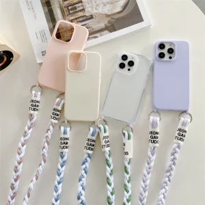 Back Woven Cross-body Lanyard Backer-card Accessories
