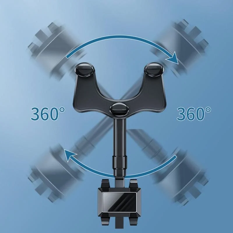 Rearview Mirror Phone Holder for Car Rotatable and - Image 10
