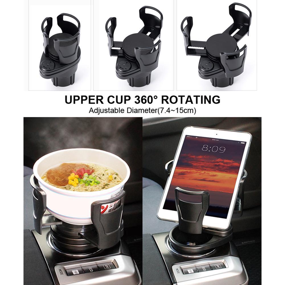 Foldable Car Cup Holder Drinking Bottle Holder Cup - Image 3