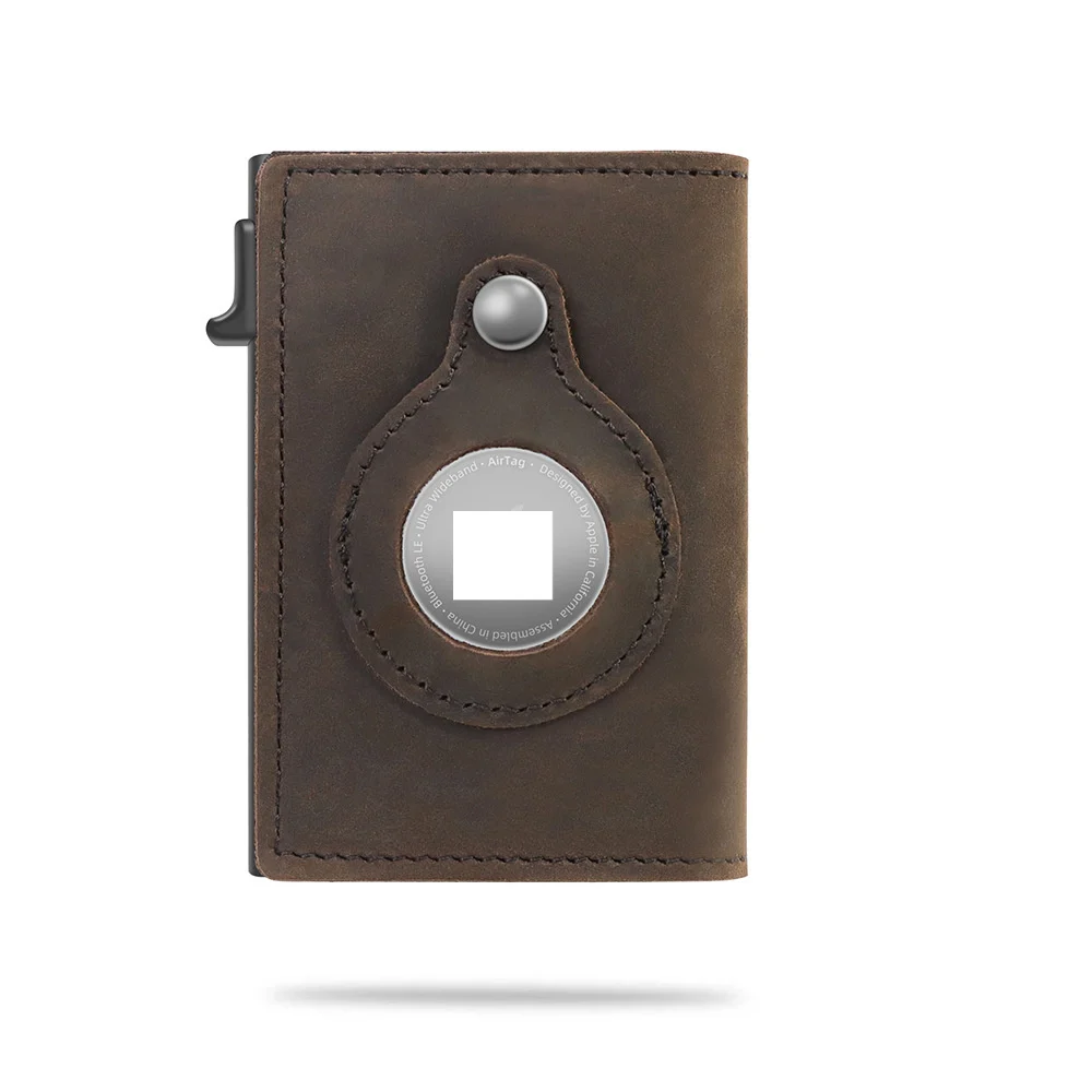 Rfid Card Holder Men Wallets Money Bag Male Black Short - Image 7