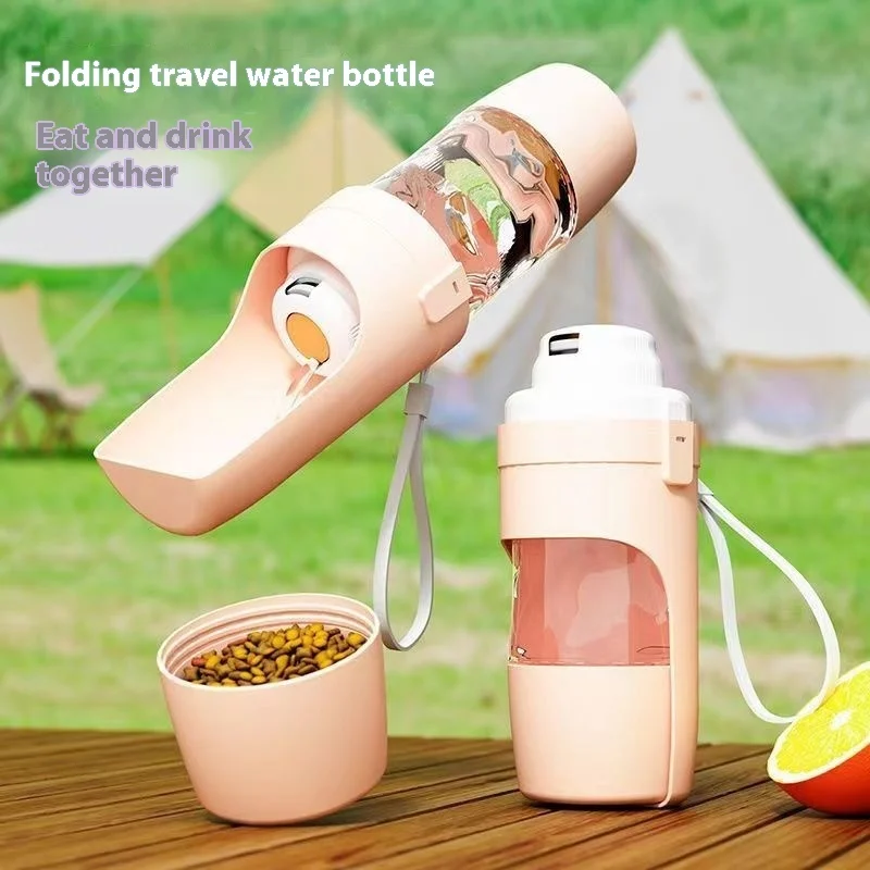 2 in 1 Travel Dog Water Bottle Pet Water Dispenser - Image 8