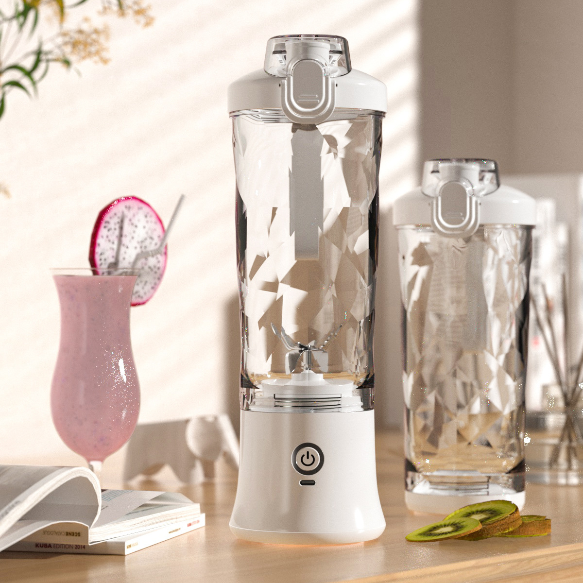 Portable Blender Juicer Personal Size Blender for - Image 4