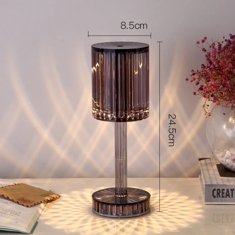 Crystal Table Lamp Hotel Decoration Diamond Romantic - Image 9