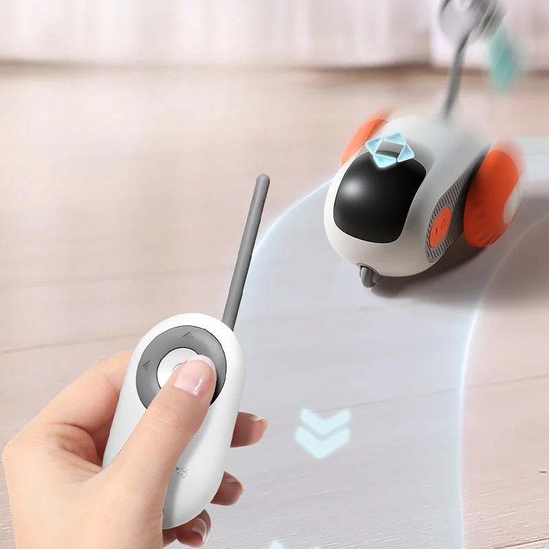 Interactive Remote Control Cat Toy Car – USB Rechargeable - Image 2