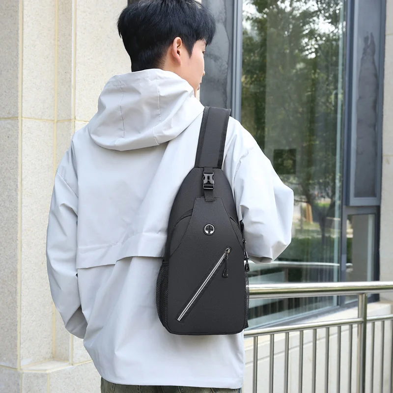 Multifunctional Men's Shoulder Crossbody Bag Male - Image 3